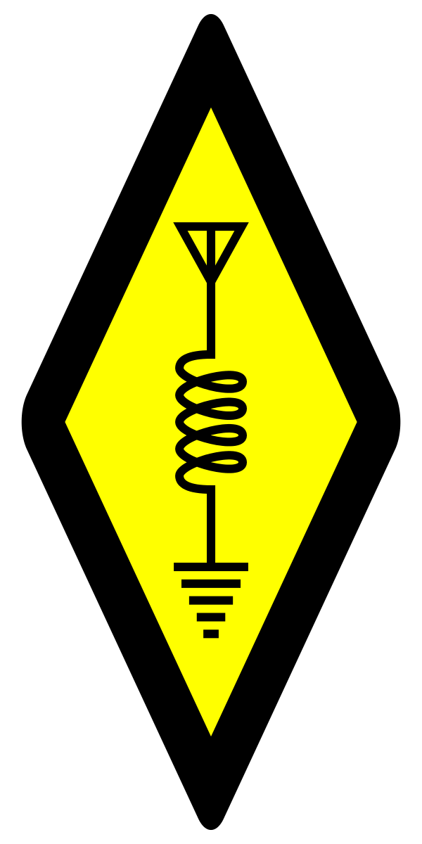 international symbol for amateur radio; public domain